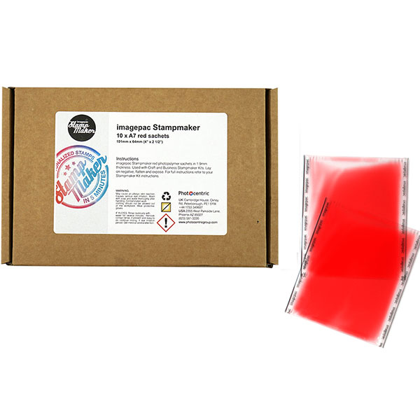 imagepac Stampmaker Red 1.9mm sachets - Photocentric Stampmaker