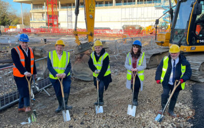 Work starts to build ARU Peterborough phase 2 research and development centre